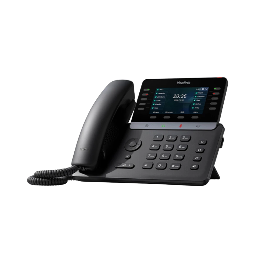 Yealink T74LTE business desk phone with colour display and LTE connectivity for remote offices and branch sites