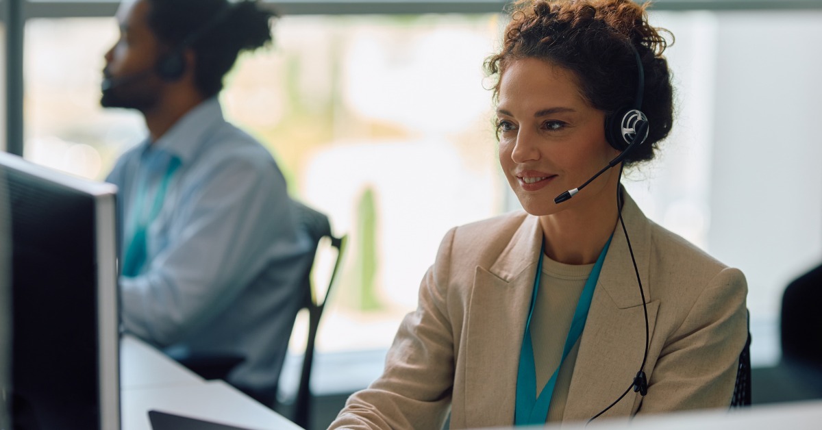 Business professional connected via fibre internet at a Pretoria office, supported by a managed internet service provider.