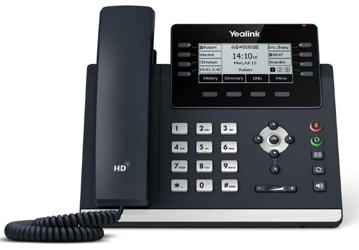 yealink T43U VoIP desk phone