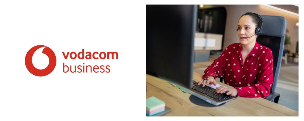 Vodacom Business customer service agent managing fibre internet connections and LTE failover support for Pretoria businesses.
