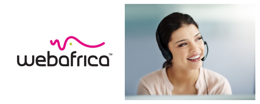 WebAfrica customer support agent assisting Pretoria SMEs with affordable uncapped fibre packages across multiple networks.