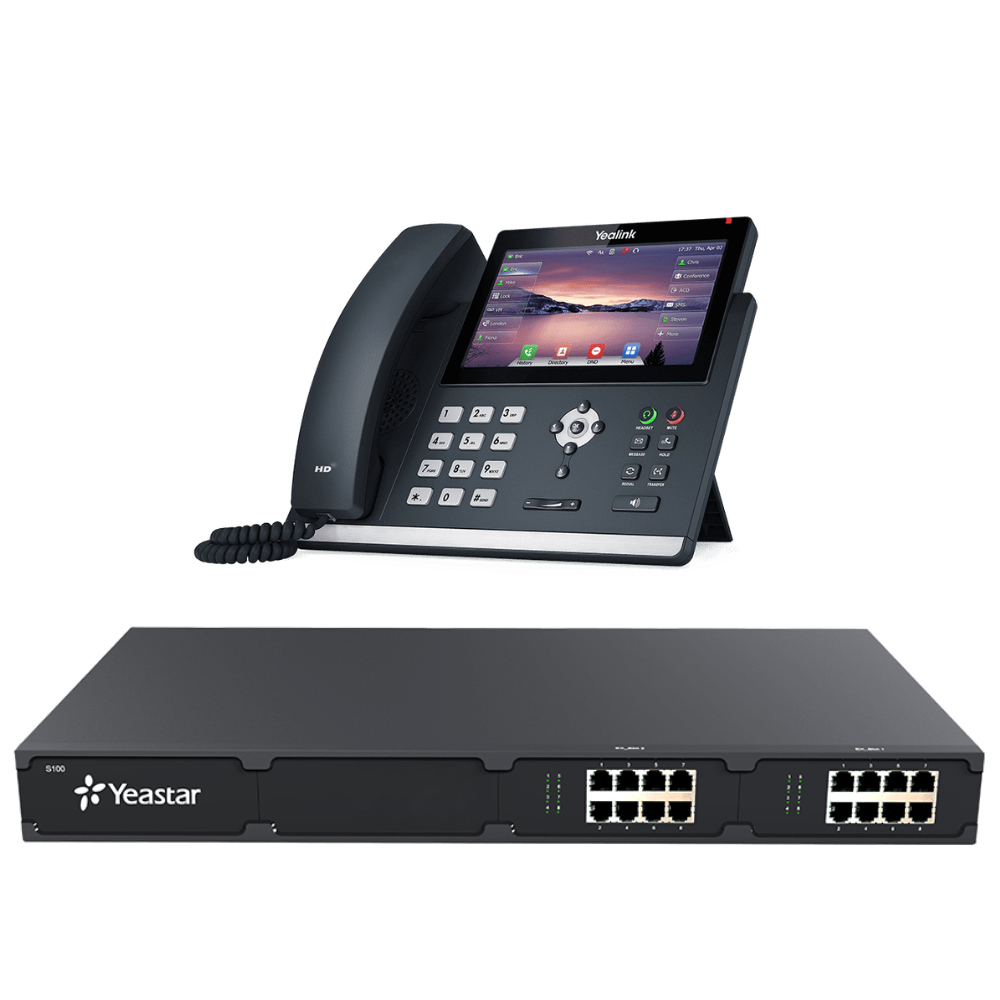 yealink desk phone and IP PBX