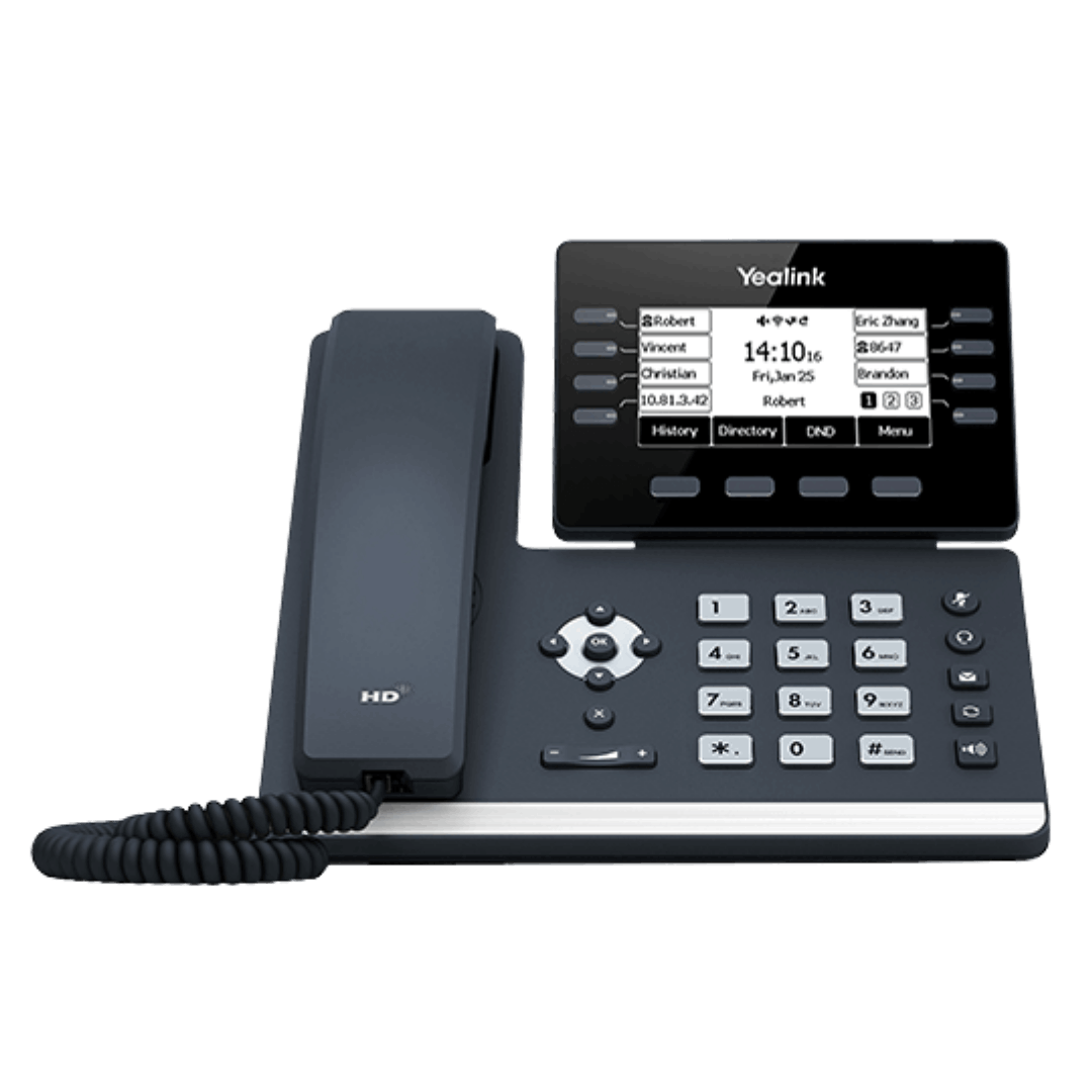 Yealink desk phone certified for Zoom Phone.